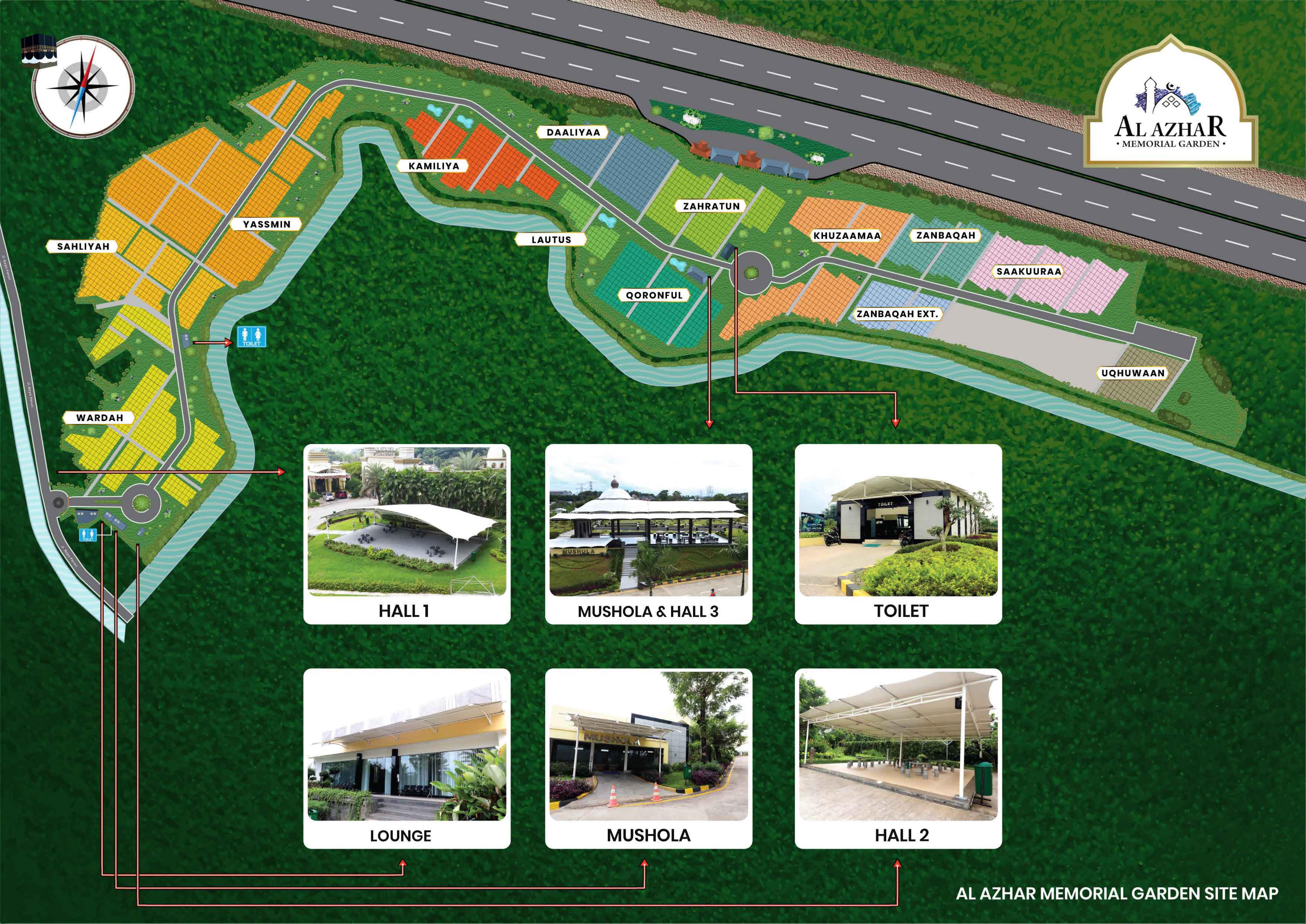 Al Azhar Memorial Garden Makam Muslim